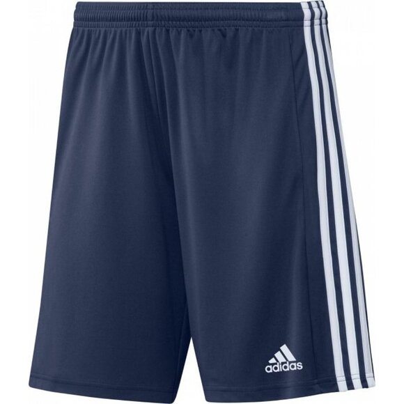 NWT ADIDAS SQUADRA 21 SHORTS in Navy Blue Size Youth Large - Picture 1 of 8